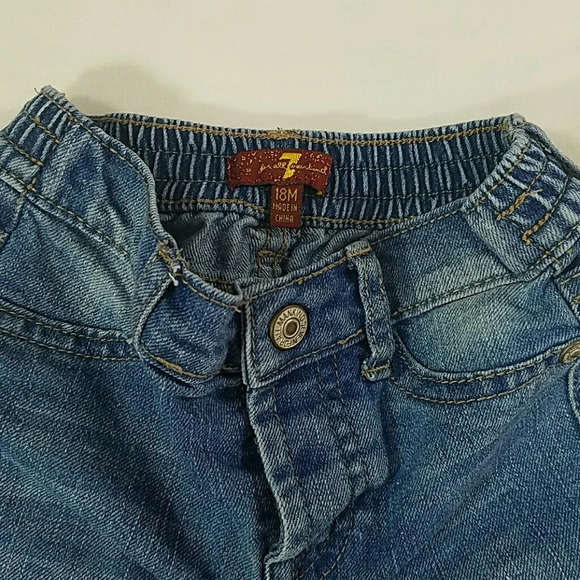 7 FOR ALL MANKIND Toddler Jeans. Size 18M - Picture 2 of 7